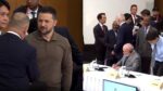 lula-e-zelensky-participam-de-reuniao-de-lideres,-mas-nao-interagem-durante-o-encontro